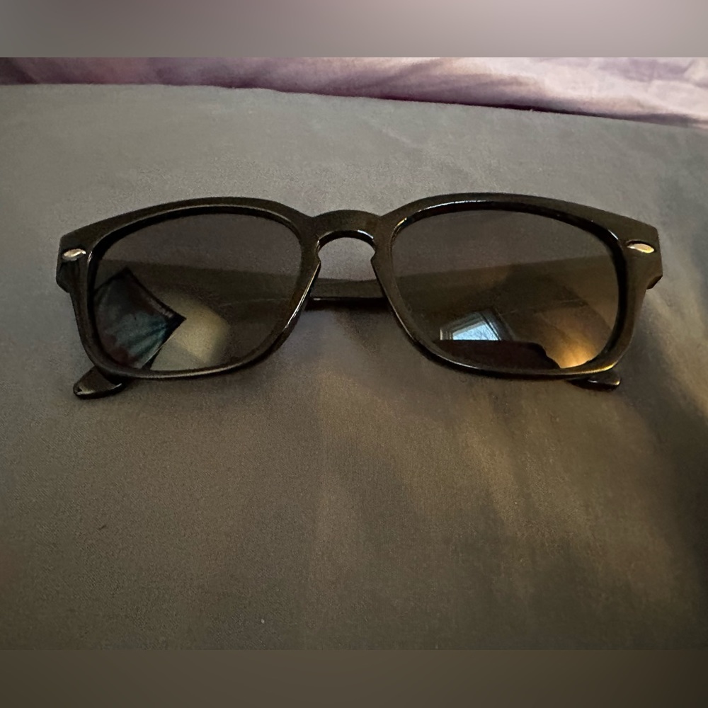 Black Browline Sunglasses - Picture 2 of 2